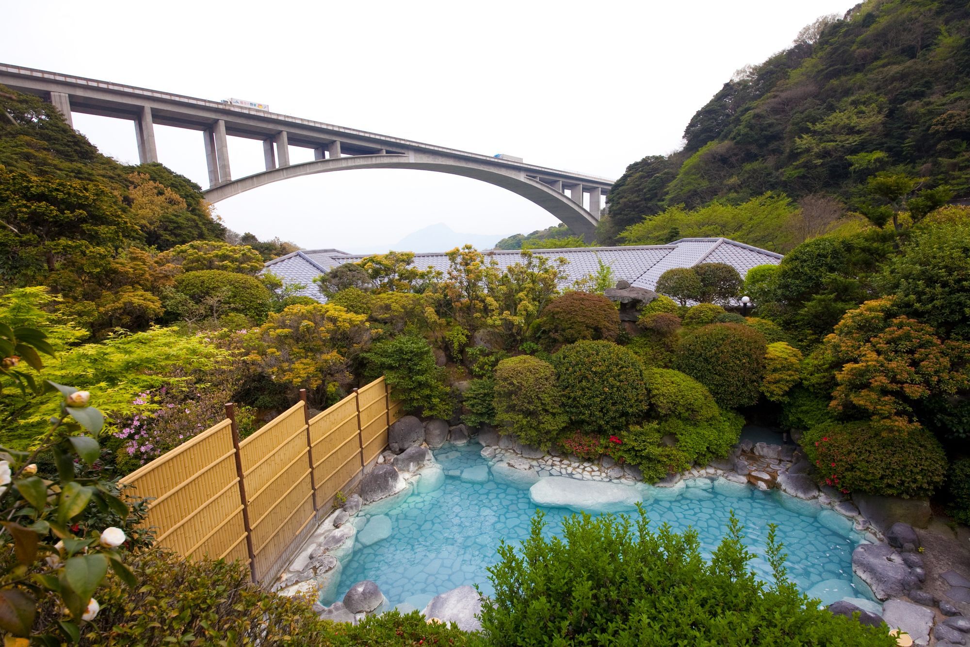 Okamotoya Hotel Beppu Bagian luar foto